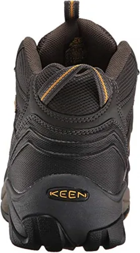 Miniatura 4 de Botas de trabajo impermeables con puntera de acero de altura media Lansing Mid para hombre, de KEEN Utility oliva (Raven/Tawny Olive)