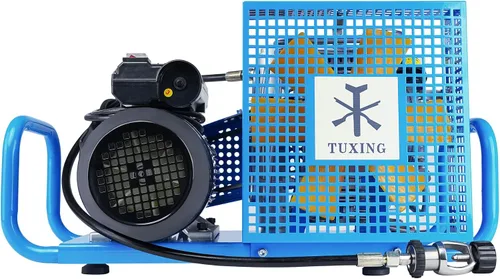 Miniatura 10 de TUXING Compresor de aire PCP de 4500 psi, 100L/min, 3.5CFM, 110V/60HZ monofásico, estación de llenado de aire de alta presión y sistema de carga