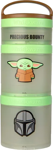 Miniatura 13 de Whiskware - Harry Potter - Recipientes apilables para aperitivos para bebés, niños y niños pequeños, 3 vasos apilables para la escuela o el viaje