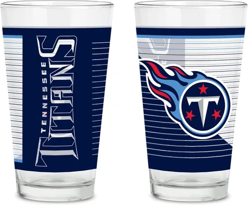 Miniatura 37 de Rico Industries NFL Football Main - Juego de 2 vasos clásicos de 16 onzas con logotipo impreso digitalmente, apto para lavavajillas NFL Football