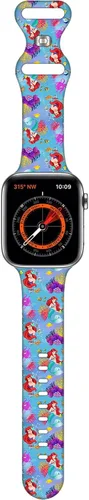 Miniatura 5 de Correa de silicona de dibujos animados compatible con Apple Watch de 1.496 pulgadas/1.575 pulgadas/1.614 pulgadas/1.654 pulgadas/1.732
