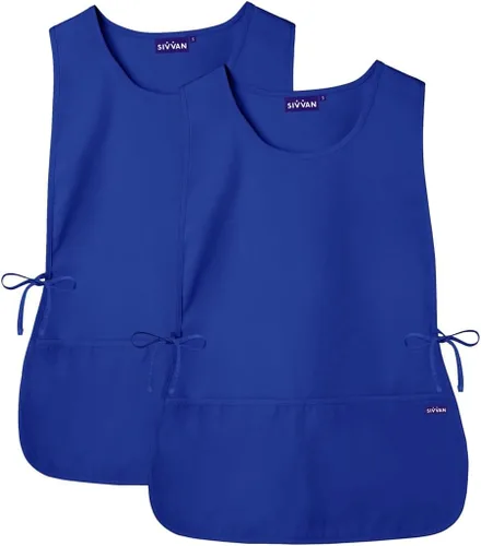 Sivvan Delantal unisex - Delantal Cobbler 2-Pack Azul real