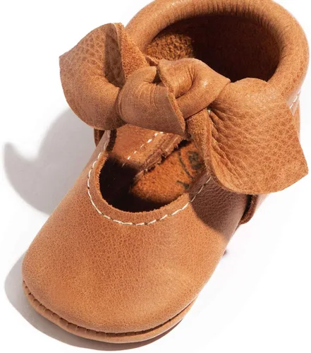 Miniatura 3 de Freshly Picked - Primer par de zapatos de suela suave - Mocasines con lazo anudado - Zapatos para bebéniño - Varios colores en varios tamaños, Zion