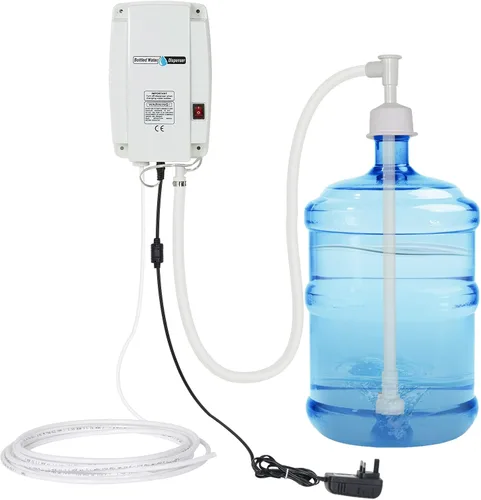 Miniatura 9 de Sistema de bomba de agua potable embotellada de doble tubo, potencia 25W, bomba de agua eléctrica de dispensación de agua embotellada de 2L