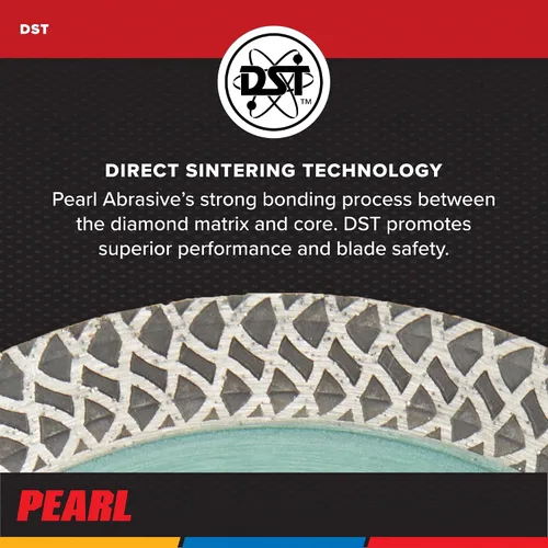 Miniatura 5 de PEARL ABRASIVE CO. Hoja de porcelana turbo de malla fina P4 de 4" 5/8"-20mm-7/8 con 4 agujeros