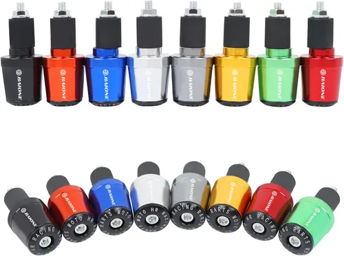 Miniatura 2 de COPART - Tapones universales para manillar de motocicleta, 7/8 pulgadas, 0.866 in, repuesto para Honda CBR1000RR CBR600RR CB650F CBR250R CBR929RR