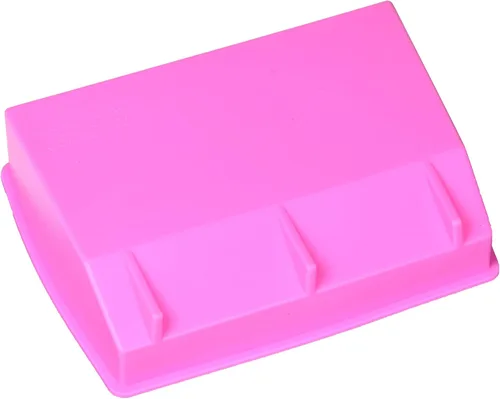 Miniatura 2 de NY Cake Designer Purse Cake Kit Silicone Baking Mold, 8 1/4" x 5 3/4" x 2", Pink