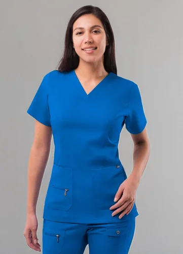 Miniatura 8 de Adar Pro - Ropa quirúrgica para mujer, con cuello en V elevado