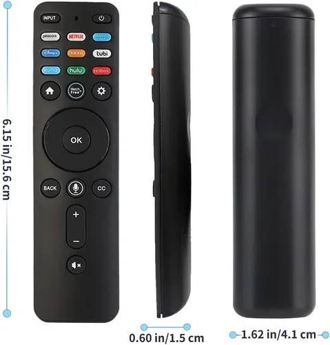Miniatura 9 de RIVIERA Vizio - Control remoto por voz para todos los televisores inteligentes VIZIO compatibles con D, E, M, P, V, serie PX con micrófono, sin