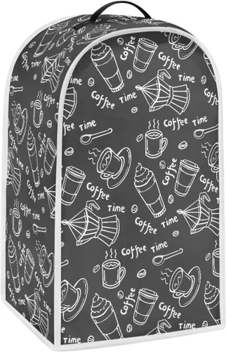 Miniatura 35 de Funda para batidora, cubierta para electrodomésticos de cocina, protección contra el polvo, lavable, para máquina de café, procesador de alimentos