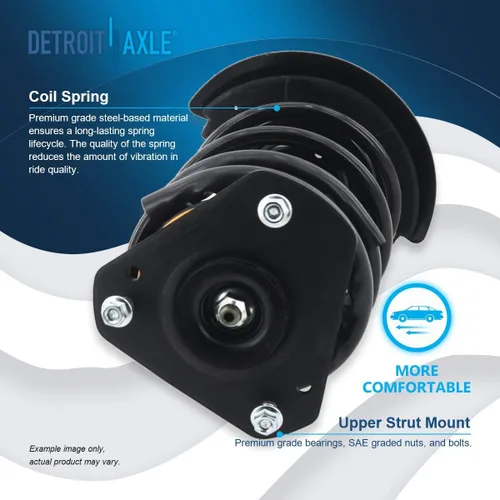 Miniatura 4 de Detroit Axle - 2 puntales delanteros para Chevy Impala Monte Carlo Pontiac Grand Prix Buick LaCrosse Century Regal Allure Struts completos