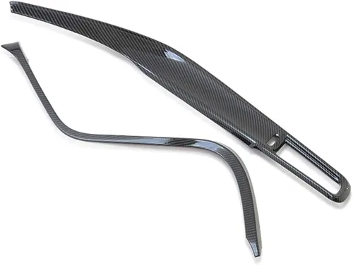 Miniatura 9 de Kadore - Molduras de tiras para la consola central delantera interior de carbono fibra para Toyota Camry 2018 2019 2020 2021 2022 2023 2024