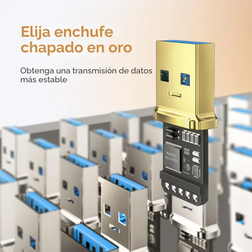 Miniatura 4 de AINOPE Cable de extensión USB, extensor USB, cable de extensión USB 3.0, cable macho a hembra, cable de alta transferencia de datos compatible