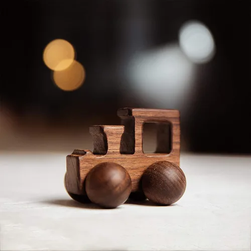 Miniatura 9 de 3 juguetes de madera para bebés, juguetes Montessori para bebés de 0 a 6 a 12 meses, juguetes de agarre para bebés, juguetes de empuje para regalo