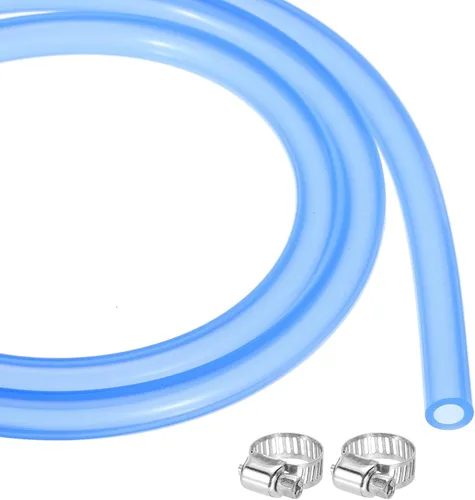 Miniatura 32 de MECCANIXITY 1 m de tubo de silicona transparente de goma de 1/4" ID 5/16" OD tubo de plástico manguera de aire flexible para elaboración de cerveza