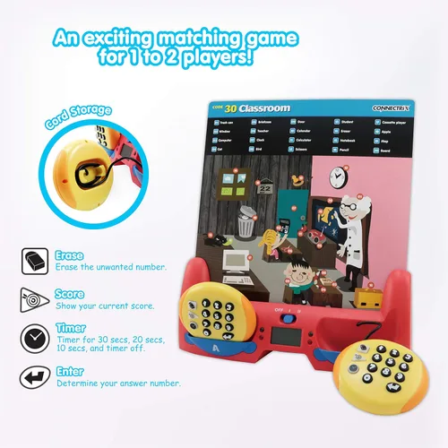 Miniatura 3 de BEST LEARNING Connectrix - Juego educativo a juego para niños a partir de 6 años, de 1 a 2 jugadores, juguete educativo como regalo de cumpleaños