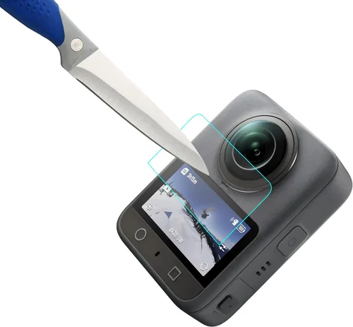 Miniatura 4 de Mr.Shield Protector de pantalla puede usarse con DJI OSMO 360 [Vidrio templado] [Paquete de 3] [Vidrio japonés con dureza 9H]