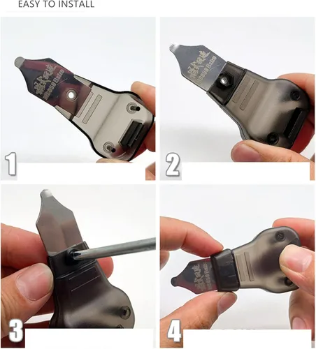 Miniatura 3 de Juego de 4 herramientas básicas para separar piezas de ANSAI para construir piezas de plástico, automóvil, avión Hobbies, 4 piezas