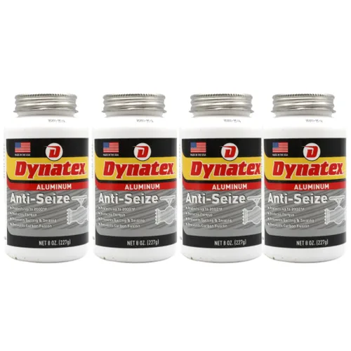 Miniatura 12 de Dynatex Lata de aluminio antiagarrotamiento de 8 onzas, uso general, evita la corrosión por agallas, resistente al calor y a la presión, aluminio
