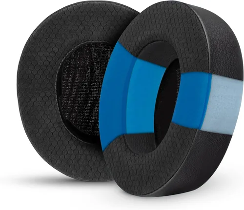 Almohadillas híbridas para Arctis Nova Pro, Elite y Pro Omni Wireless - con espuma viscoelástica gruesa, gel refrescante, malla transpirable y