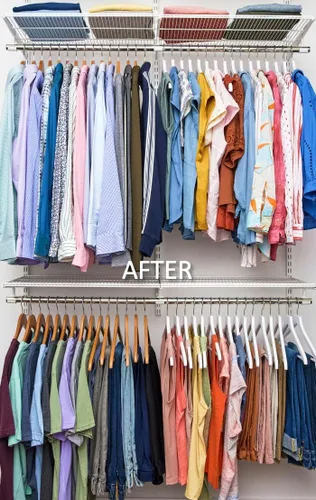 Miniatura 5 de Cinta espaciadora para perchas, espaciador de perchas, divisor de ropa, organizador de armario, perchas perfectas para espacios y ropa para adultos