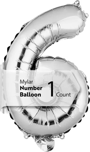 Miniatura 55 de Restaurantware-Balloonify Globo de Número de 16 Pulgadas, 1 Globo Digital para Fiesta - Número 5, Auto-Sellado, Acabado de Mylar de Folio Dorado, Oro