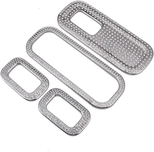 Miniatura 7 de Accesorios brillantes para Mercedes Benz 2019-2024 Clase A B CLA GLA GLB apliques de diamantes de imitación