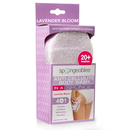 Miniatura 23 de Spongeables Anti-Cellulite Body Wash in a Sponge, Moisturizer and Exfoliator, 20+ Washes