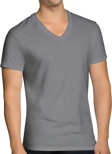 Miniatura 2 de Fruit of the Loom Mens Eversoft Cotton Stay Tucked V-Neck T-Shirt