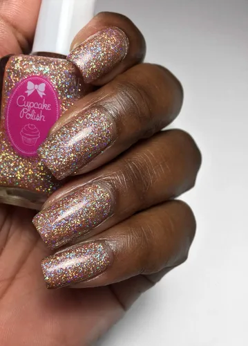 Miniatura 3 de Beauty is Everywhere - Esmalte de uñas con purpurina Nude Holo de Cupcake Polish