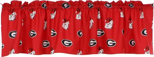 Miniatura 31 de College Covers Everything Comfy Arkansas Razorbacks - Cenefa de cortina estampada - 84 x 15 pulgadas