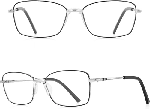 Miniatura 2 de Lentes de lectura con bloqueo de luz azul, lectores de bisagra de resorte para mujer, filtro antideslumbrante, anteojos ligeros