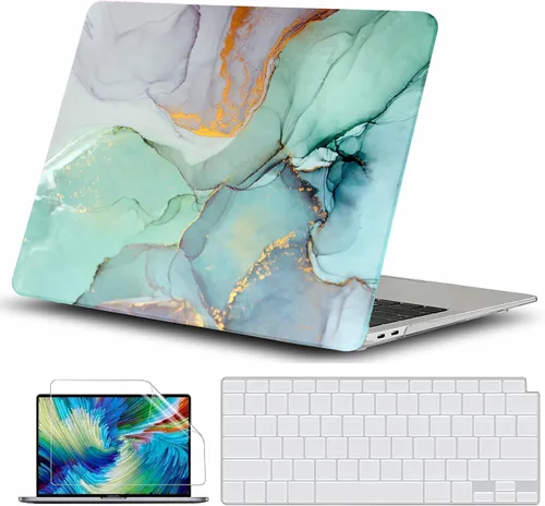 Miniatura 8 de GVTECH Funda para MacBook Air de 13 pulgadas (2010-2017) A1369 A1466 carcasa rígida de plástico, carcasa negra