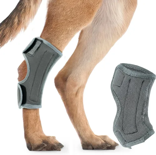 Miniatura 8 de Rodillera para perro para soporte de pierna trasera, soporte ajustable de compresión para piernas traseras débiles, desgarro de ACL y molestias