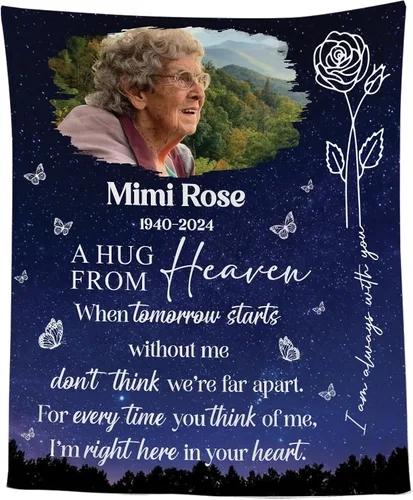 Miniatura 61 de Manta Personalizada de Fotos y Mensajes Collage Manta Throw - Perfecta para el Día de San Valentín para Ella, Él, Amigos - Foto Personalizada