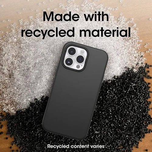 Miniatura 6 de OtterBox Funda para iPhone 14 Pro Max (SOLAMENTE) Symmetry Series+ - Negro, ultra elegante, se acopla a MagSafe, bordes elevados protegen la cámara