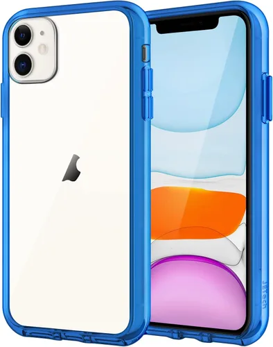 Miniatura 14 de JETech - Funda para iPhone 11 6.1 pulgadas, cubierta antiarañazos y a prueba de golpes, parte trasera transparente sin amarillamiento (gris)