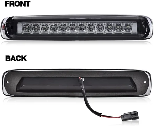Miniatura 5 de PIT66 3ª luz de freno compatible con Chevy Silverado 1999-2006/compatible con GMC Sierra 1500 2500 3500 (2007 Classic)