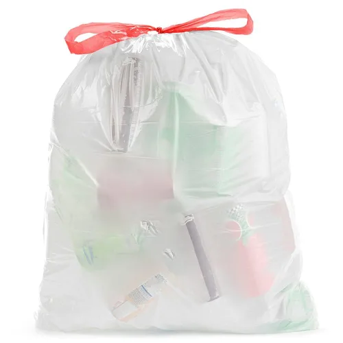 Miniatura 2 de Ultrasac Bolsas de basura de cocina altas con cordón blanco de 13 galones de 0.9 milésimas de pulgada de grosor y aroma fresco – 24 x 25 pulgadas