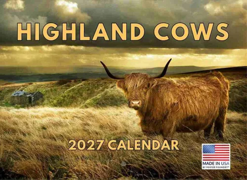 Miniatura 33 de Calendario alpaca 2026, calendario mensual de pared de 12 meses Hecho en Estados Unidos.