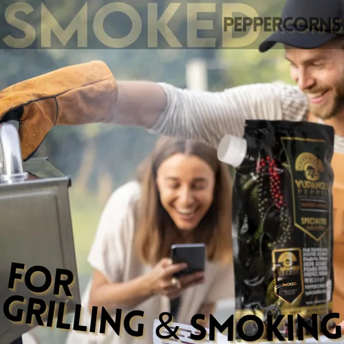 Miniatura 9 de YUPANQUI Smoked Peppercorns Whole - Best Smoked Black Pepper Organic for BBQ Grilling & Steak - Black Peppercorn Smoke Pepper corn for Grinder