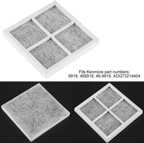 Miniatura 7 de Paquete de 3 filtros de aire AF004, reemplazo de filtro de aire para refrigerador Lt120f, filtro de aire eficiente de carbón activado