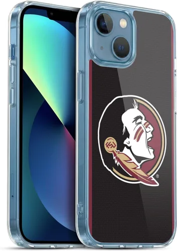 Miniatura 55 de Head Case Designs Funda de gel suave FSU Seminoles de la Universidad Estatal de Florida con licencia oficial compatible con Apple iPhone 13 Pro Max
