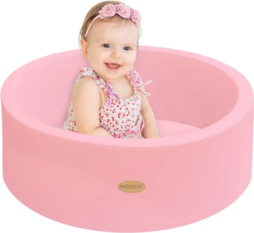 Miniatura 14 de HARBOLLE Pelotas redondas suaves de espuma viscoelástica de 35.4 pulgadas, no incluidas, corralito para interiores y exteriores, para bebés y niños