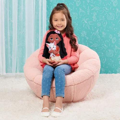 Miniatura 2 de Disney Princess Just Play - Muñeca de peluche de 14 pulgadas de Lil' Friends de Moana & Pua, juguetes para niños de 3 años en adelante