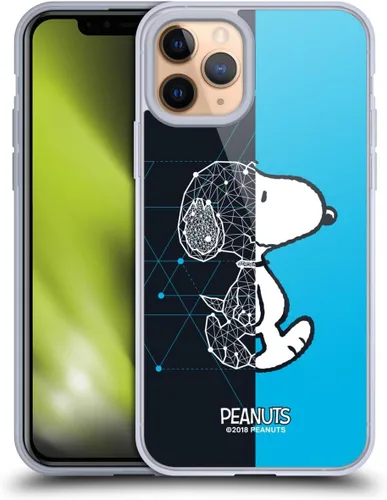 Miniatura 384 de Head Case Designs Funda de gel con licencia oficial de Peanuts Snoopy & Woodstock Halfs and Laughs [protección de grado militar] compatible