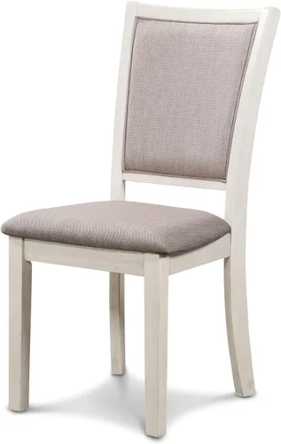 Miniatura 8 de New Classic Furniture Amy - Juego de mesa de comedor de 5 piezas, color beige y marrón
