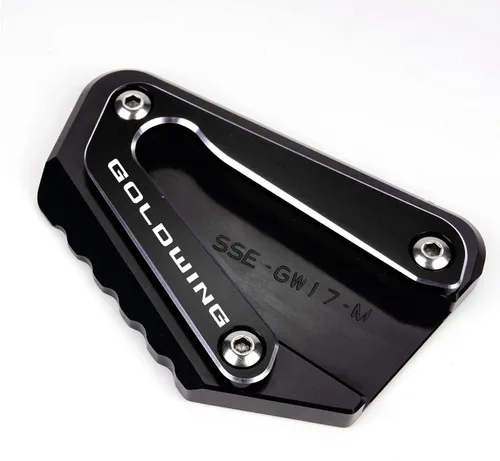 Miniatura 4 de MOWOK Para Goldwing GL1800 2002-2017 y 2018-2025 Goldwing GL1800 1800 Extensión de Soporte Lateral de Motocicleta con Reposapiés
