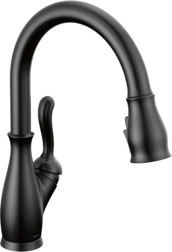 Miniatura 12 de DELTA FAUCET Leland - Grifo para cocina de níquel cepillado con función táctil, monocontrol con rociador extensible, tecnología Touch2O y cabezal