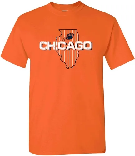 Miniatura 56 de Xtreme Apparrel Camiseta para hombre Team Field Map para aficionados al fútbol Dallas - Camisa azul marino